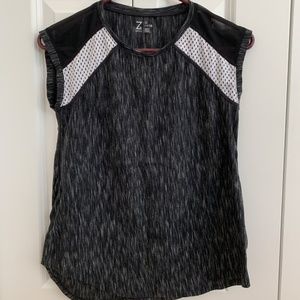 Zella Girls Mesh Workout Top